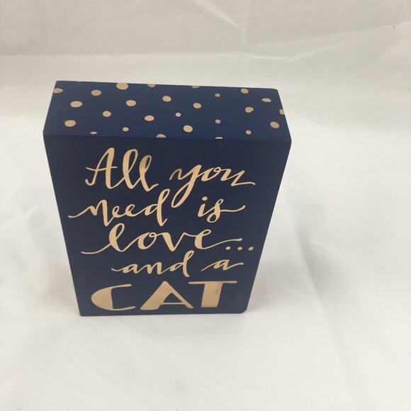 All You Need Is Love...And A Cat Box Sign - Picture 7 of 8